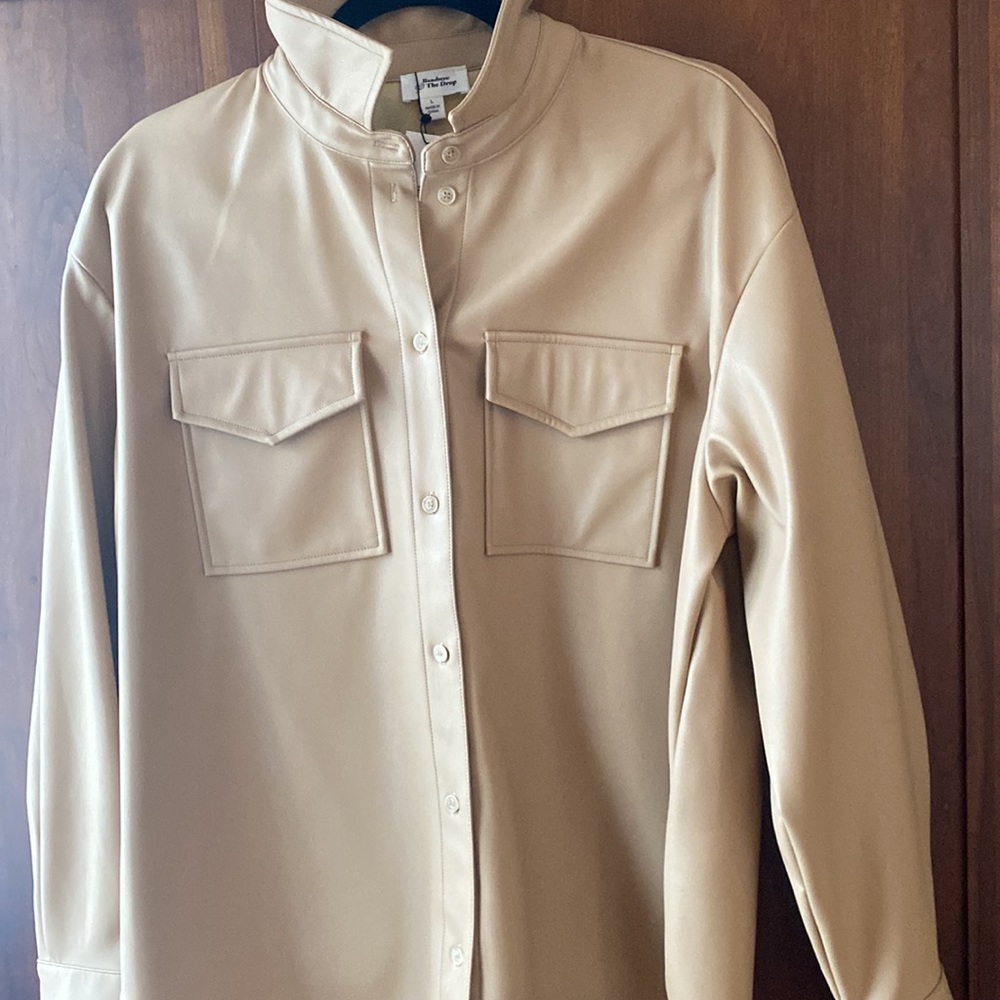 Leather Shacket - Picture 2 of 6